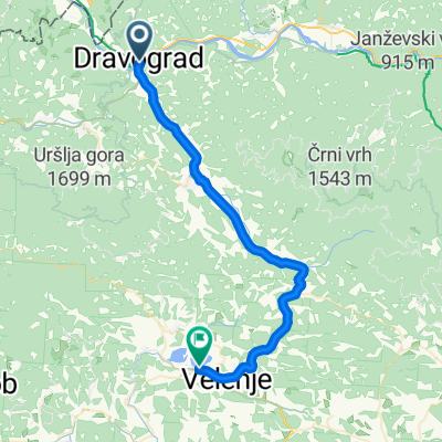 Štrekna – cycling route on the old railway lines