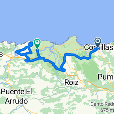 Calleja de las Animas, Comillas to Poblado Santillan, San Vicente de la Barquera