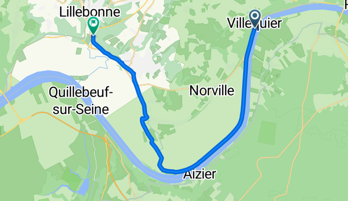 От Rue Ernest Binet до Rue de la République