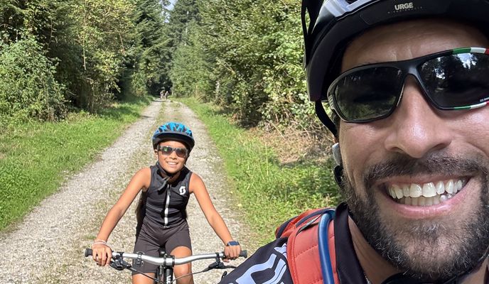 Foto 1 der Bikemap-Route "Friedhofweg, Busswil BE to Friedhofweg, Busswil BE"