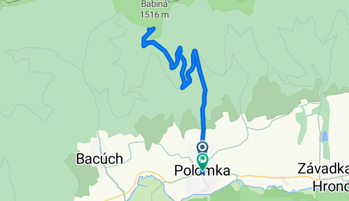 Štúrova, Polomka až Jesenského, Polomka