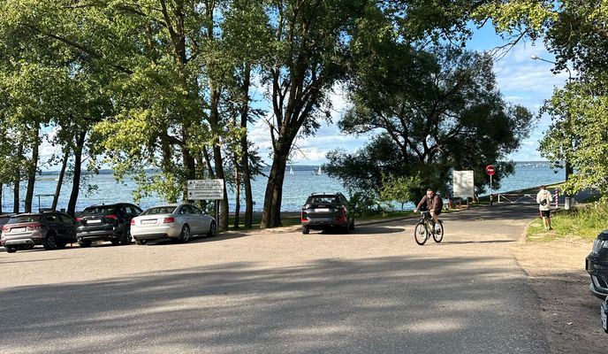 Foto 1 de la ruta de Bikemap "Маршрут на Вокзальная улица, Ждановичский"