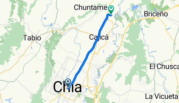 Ruta de descanso