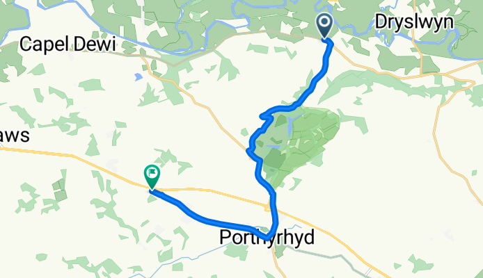 Buarth Y Bragwr, Carmarthen to Llanddarog, Carmarthen