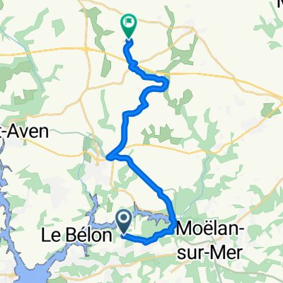 Kersaux, Moëlan-sur-Mer à Kervran, Le Trévoux