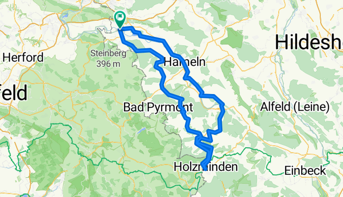 Bahnhofstraße, Rinteln nach Am Weseranger, Rinteln