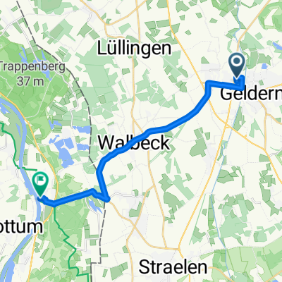 geldern to Arcen