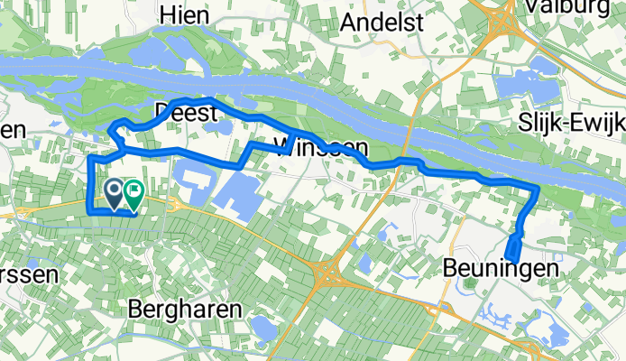 Kooistraat, Afferden nach Kooistraat, Afferden