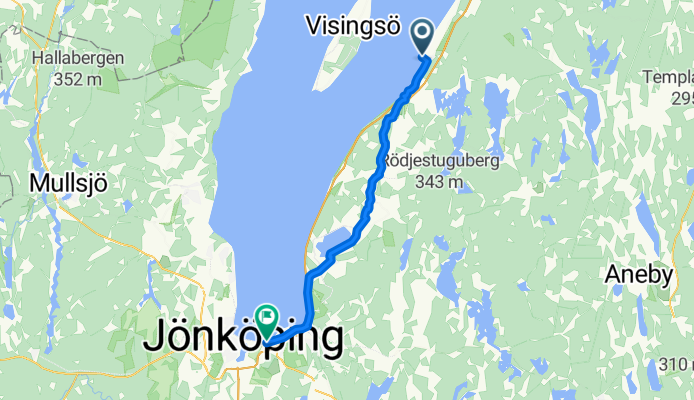 Amiralsvägen to Mellangatan 33A