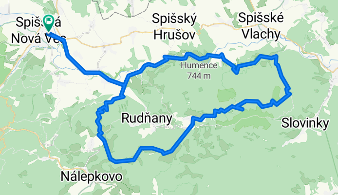 Zimná, Spišská Nová Ves až Zimná, Spišská Nová Ves