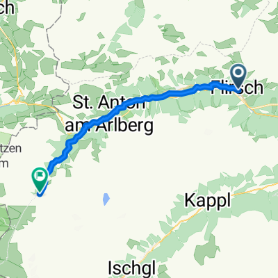 Flirsch, Flirsch nach Alter Verwall, St. Anton Am Arlberg