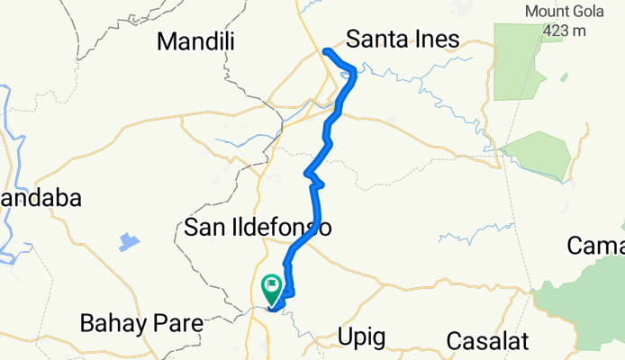 Route in San Rafael