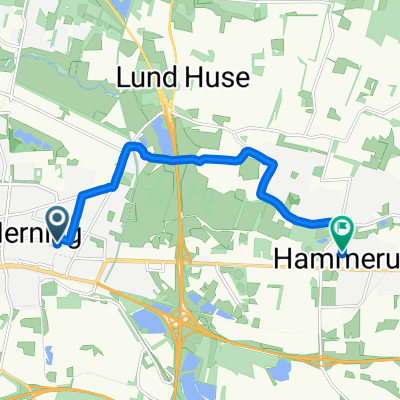 Østergade, Herning to Hammerum Hovedgade, Herning