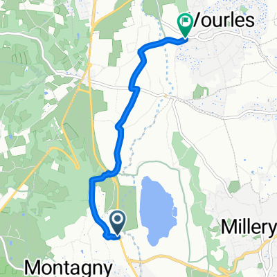 De Route de Lyon à Chemin en Couat