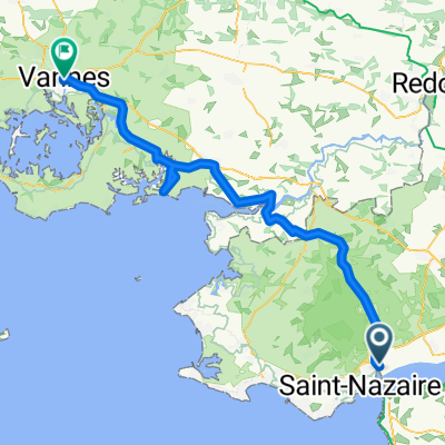 Rond-point de Gron, Montoir-de-Bretagne to Vannes