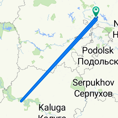 Пролетарская улица, Лобня до Пролетарская улица, Лобня