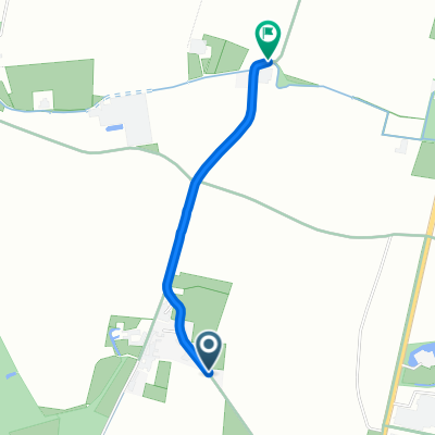 Heckerweg, Tönisvorst nach Hahnenweide, Tönisvorst