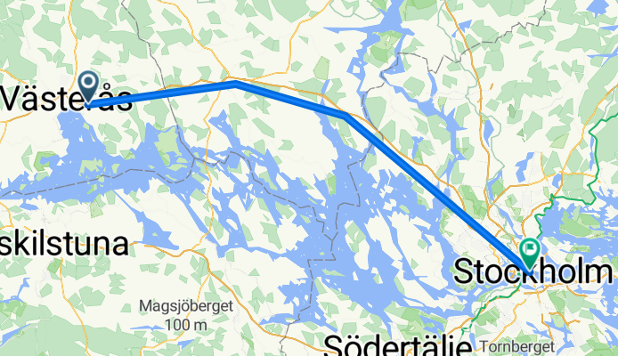 Västerås - Stockholm