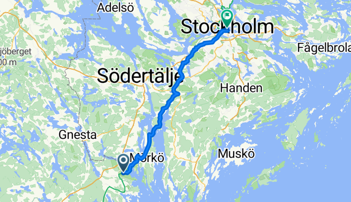Vagnhärad - Stockholm