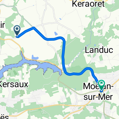 Kerdudal, Riec-sur-Bélon à Moëlan-sur-Mer