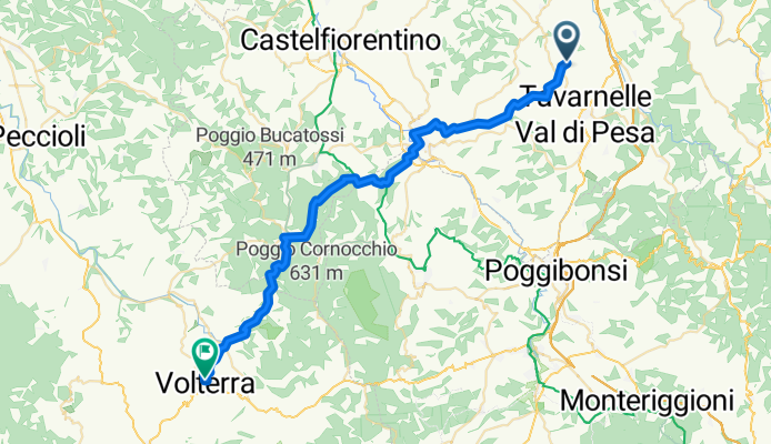 Tavarnelle Val di Pesa - Volterra