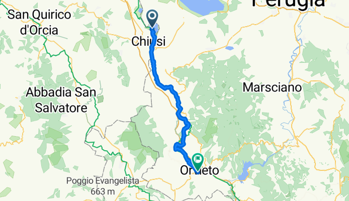 Chiusi - Orvieto