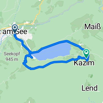 Route in Lunz am See