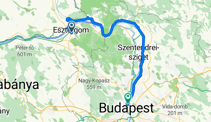 Bem tér, Esztergom nach Pozsonyi út, Budapest