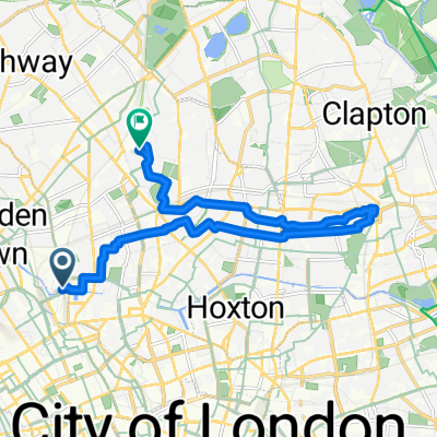 Bagely Walk, London to Queensland Road, London