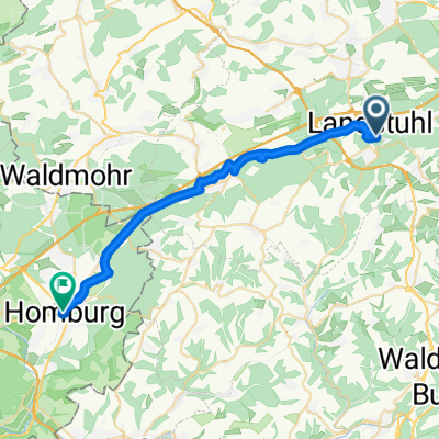 Auf der Pick, Landstuhl to Am Forum, Homburg