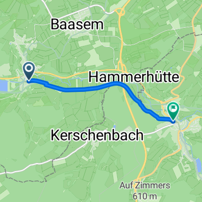 Neuer Weg, Dahlem naar Hauptstraße, Stadtkyll