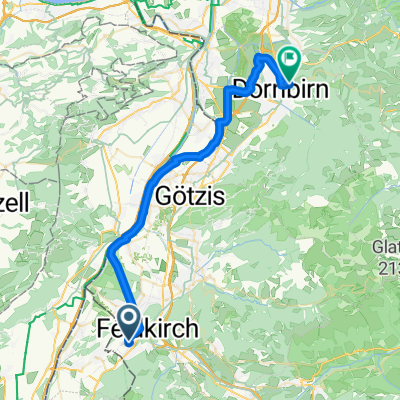 Feldweg nach Obere Fischbachgasse 1a