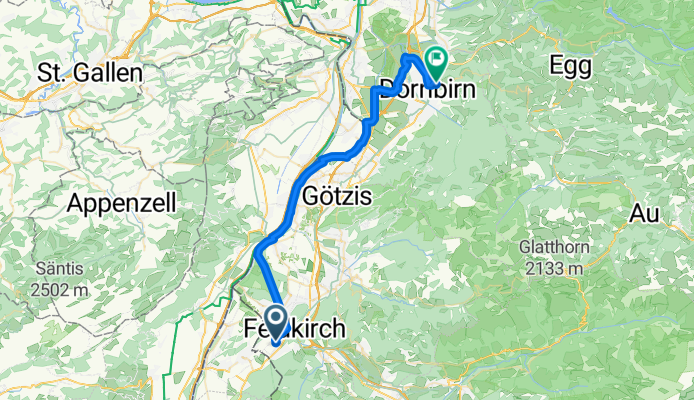 Feldweg nach Obere Fischbachgasse 1a