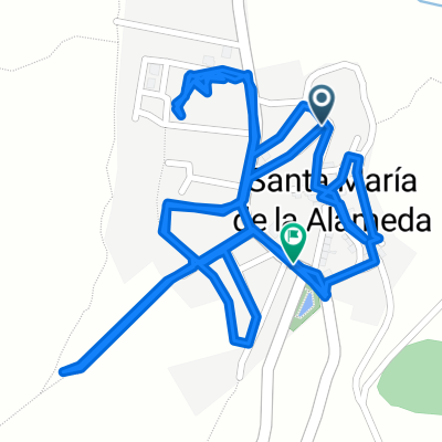 De Calle Ramón y Cajal 19, Santa María de la Alameda a Ctra.M535-Ayuntamiento, Santa María de la Alameda