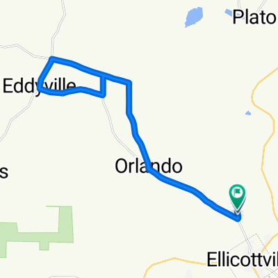Poverty Hill Rd, Ellicottville to Poverty Hill Rd, Ellicottville