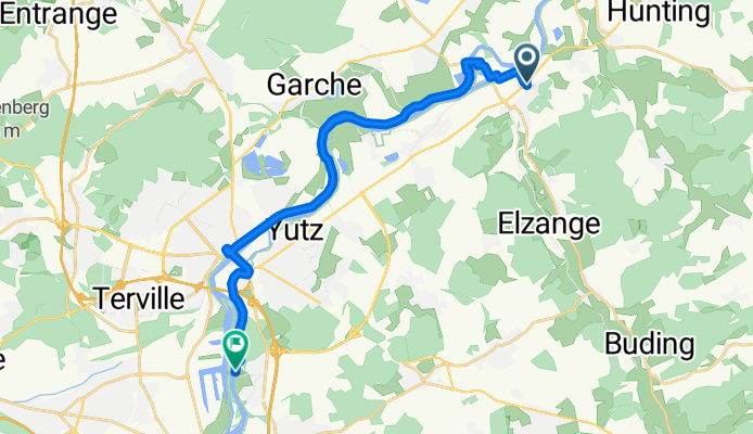 14.5_Koenismacker  über Thionvolle bis Illange 19 Kilometer