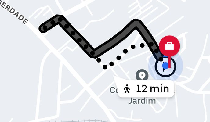 Photo 2 de l’itinéraire Bikemap « De Rua Piraquara a Av. Liberdade »