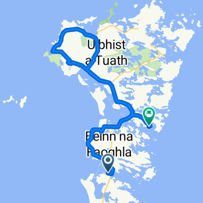 From Benbecula to North Uist