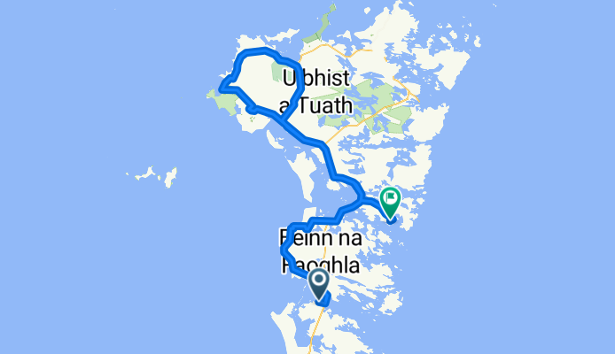 From Benbecula to North Uist