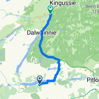 Loch Rannoch to Invernahavon