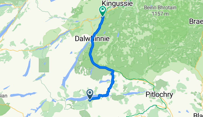 Loch Rannoch to Invernahavon