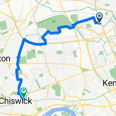 Faraday Road, London to Windmill Road, London