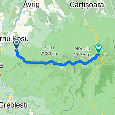 From Turnu Roșu to Cârțișoara