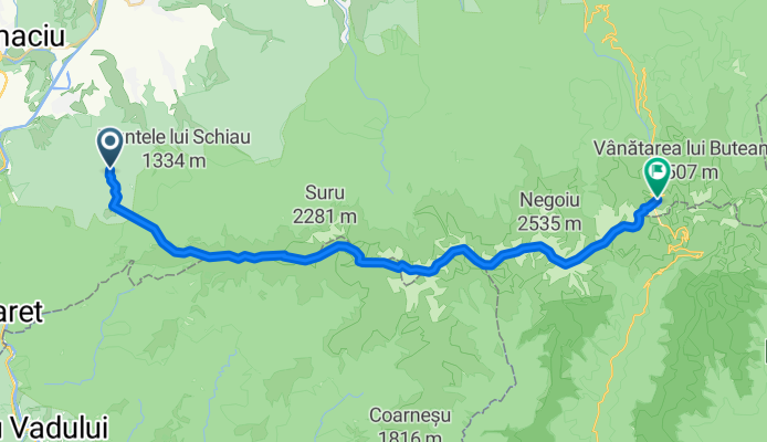 From Turnu Roșu to Cârțișoara