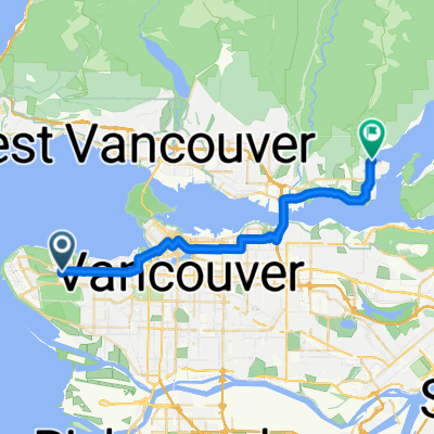 W 11th Ave, Vancouver to Gallant Ave, North Vancouver