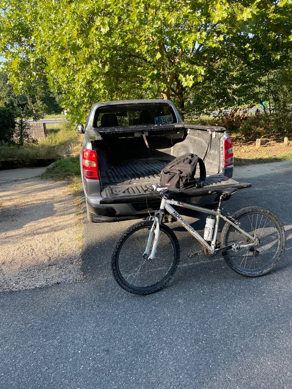 Route in Fontainebleau