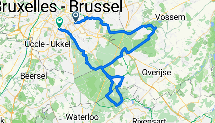 De Etterbeekà La Hulpe