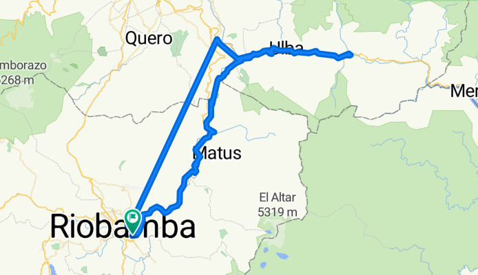 Río de Janeiro, Riobamba to Baños to Rio Verde to Río de Janeiro, Riobamba