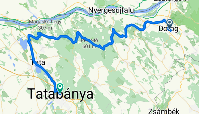 Dorog - Lábatlan + Lábatlan - Tatabánya
