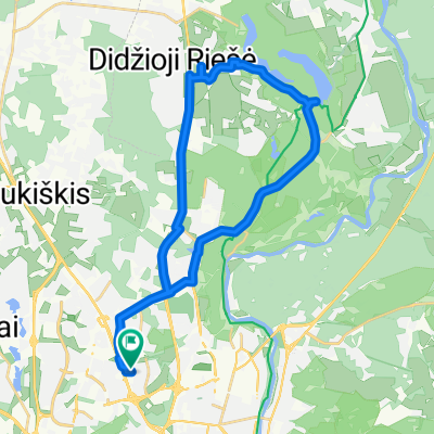 От Šeškinės gatvė 29, Vilnius до Šeškinės gatvė 29, Vilnius